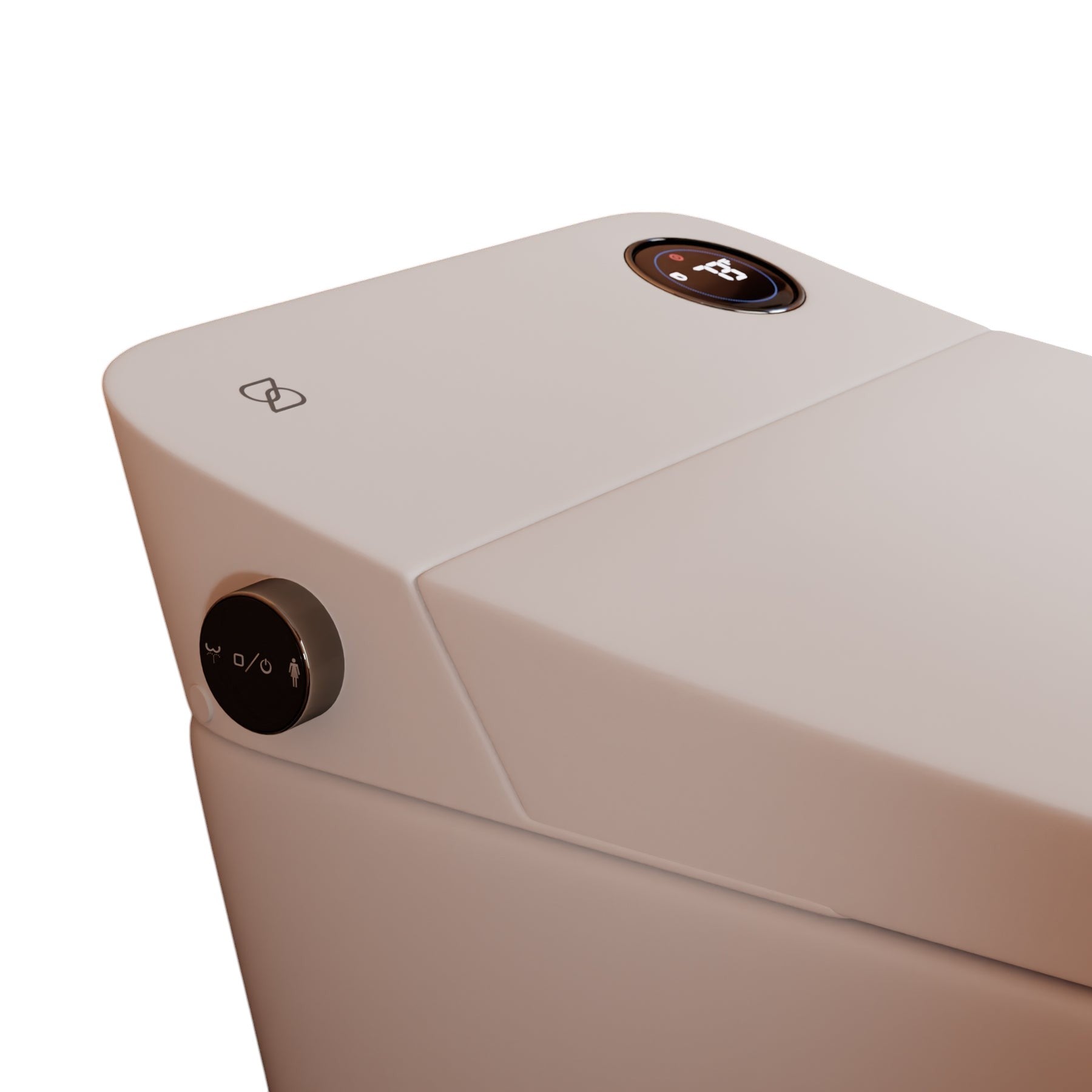 Trone STCH Tahum Smart Electronic Bidet Toilet with Toe Touch Auto Open White