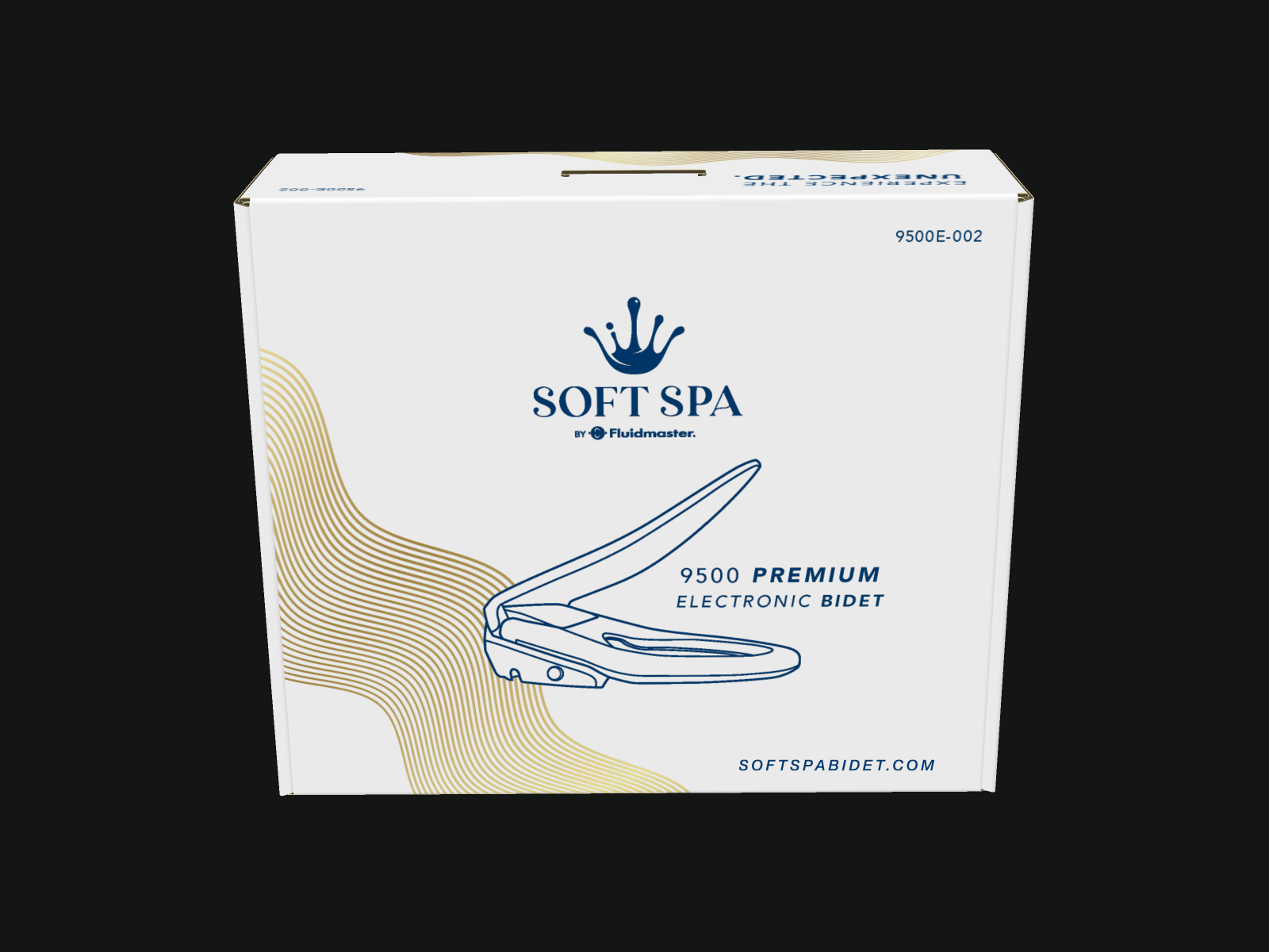 Soft Spa by Fluidmaster 9500 Electronic Bidet Seat.