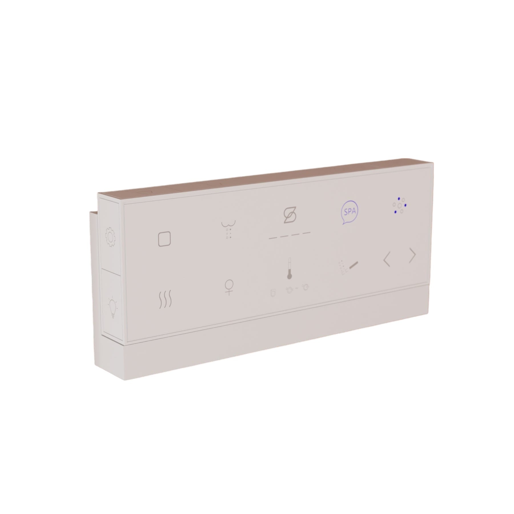 Trone STCH Tahum Smart Electronic Bidet Toilet with Toe Touch Auto Open White