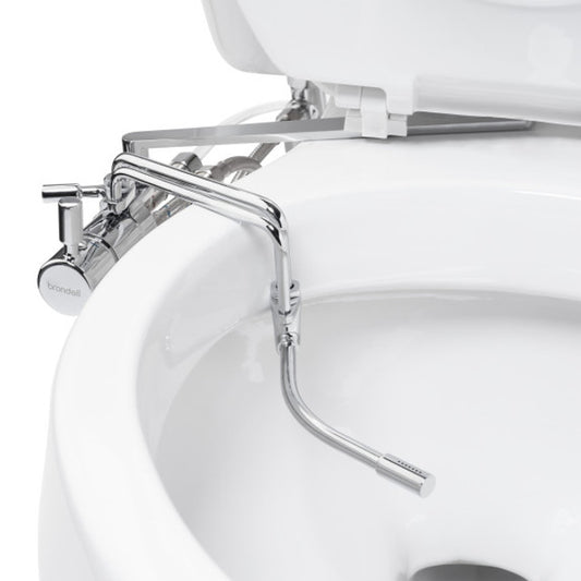 Brondell Side-Mounted Bidet Attachment SMB-25 with Adjustable Spray Wand, Dual Temperature