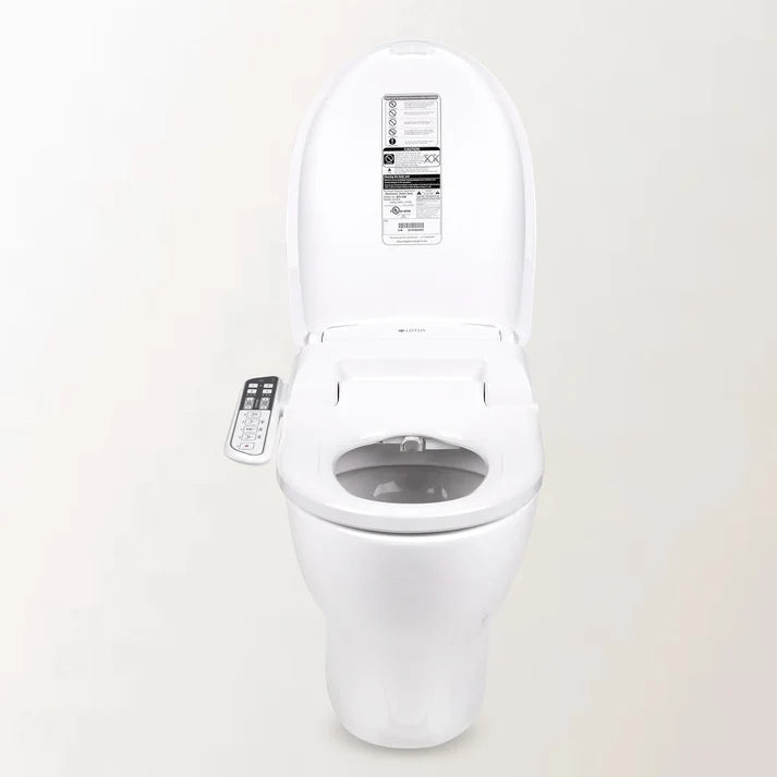 Lotus ATS-500 Electric Bidet Toilet Seat with Heated Seat & Dryer (Elongated)