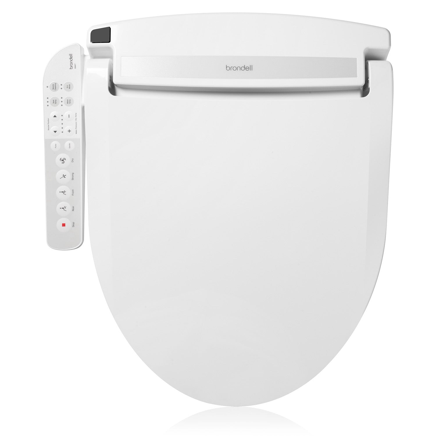 Brondell - ELONGATED EM417 WHITE Swash Select Advanced Bidet Seat With Sidearm Control