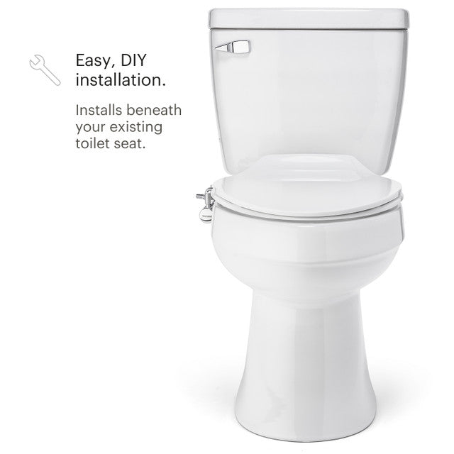 Brondell Side-Mounted Bidet Attachment SMB-25 with Adjustable Spray Wand, Dual Temperature