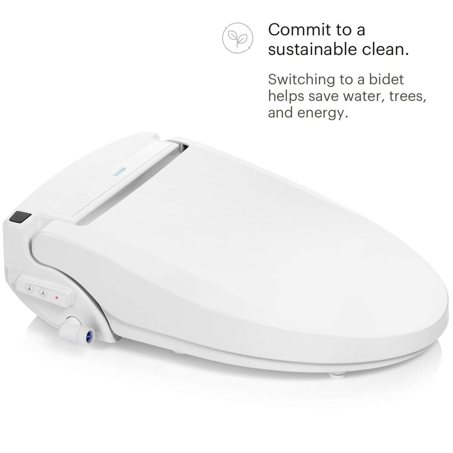Brondell Swash BL97 Advanced Bidet Toilet Seat side