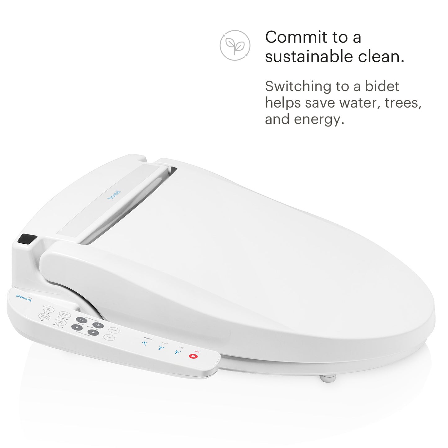 Brondell BL67 Advanced Bidet Toilet Seat.