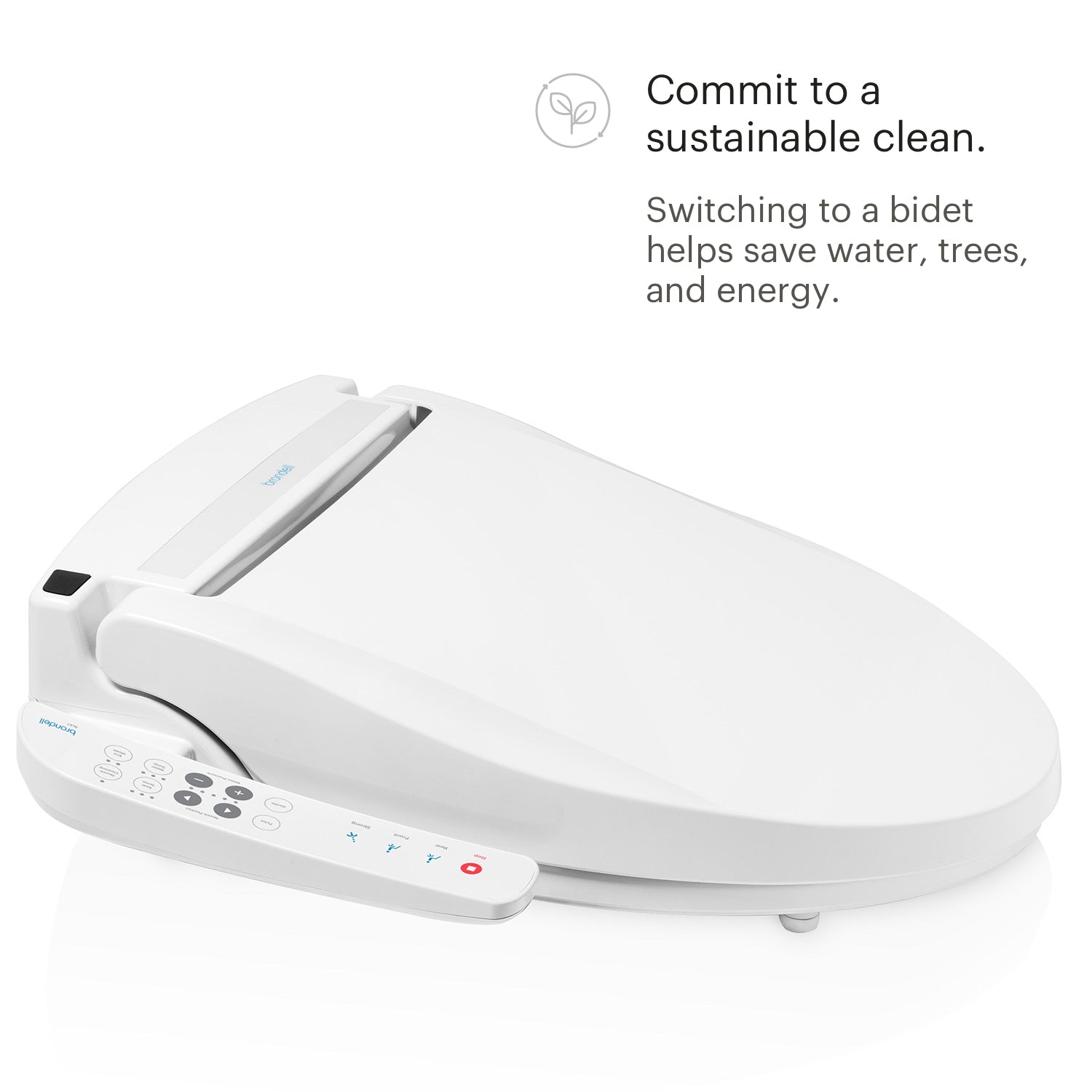 Brondell BL67 Advanced Bidet Toilet Seat.