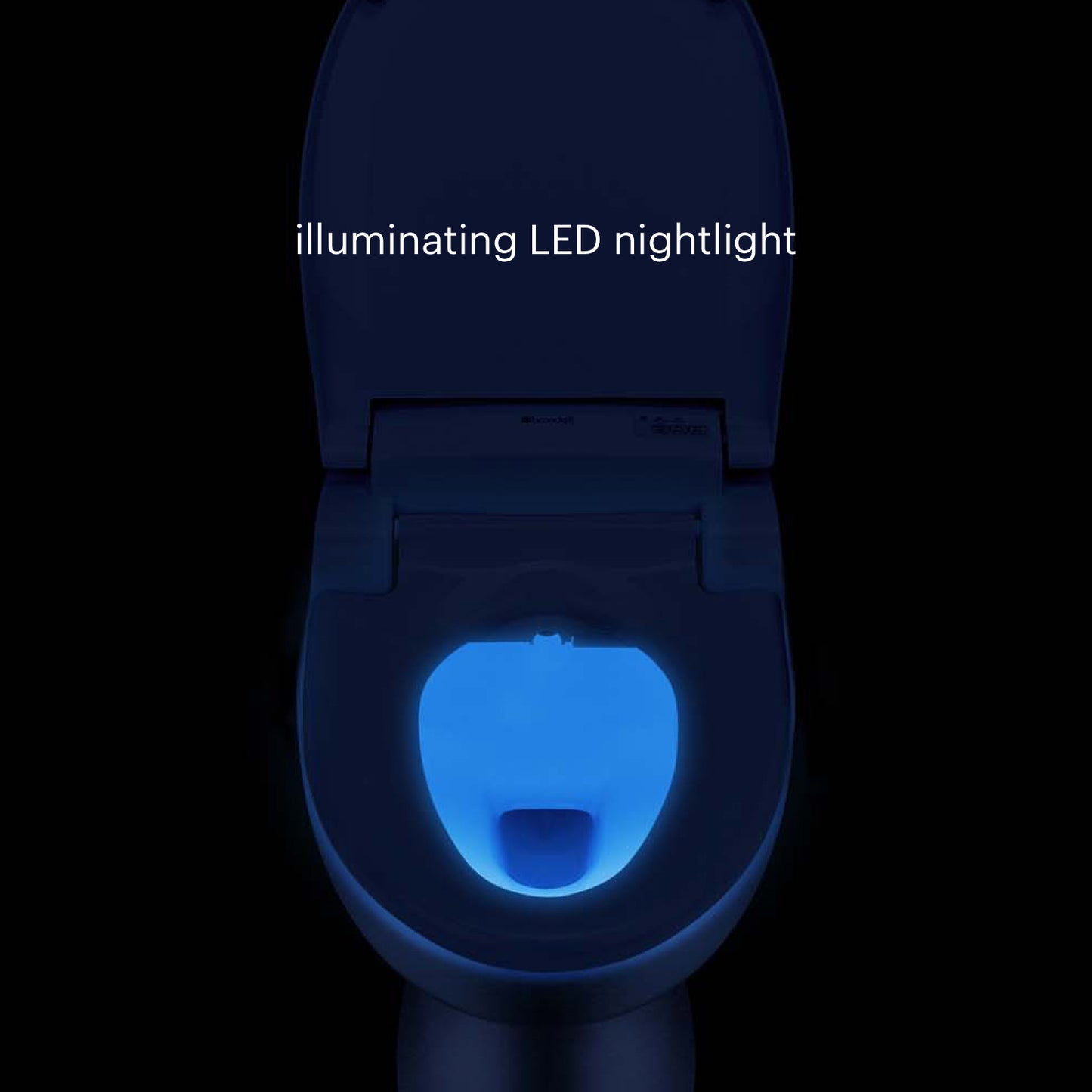 Brondell Swash BL97 Advanced Bidet Toilet Seat Night Light