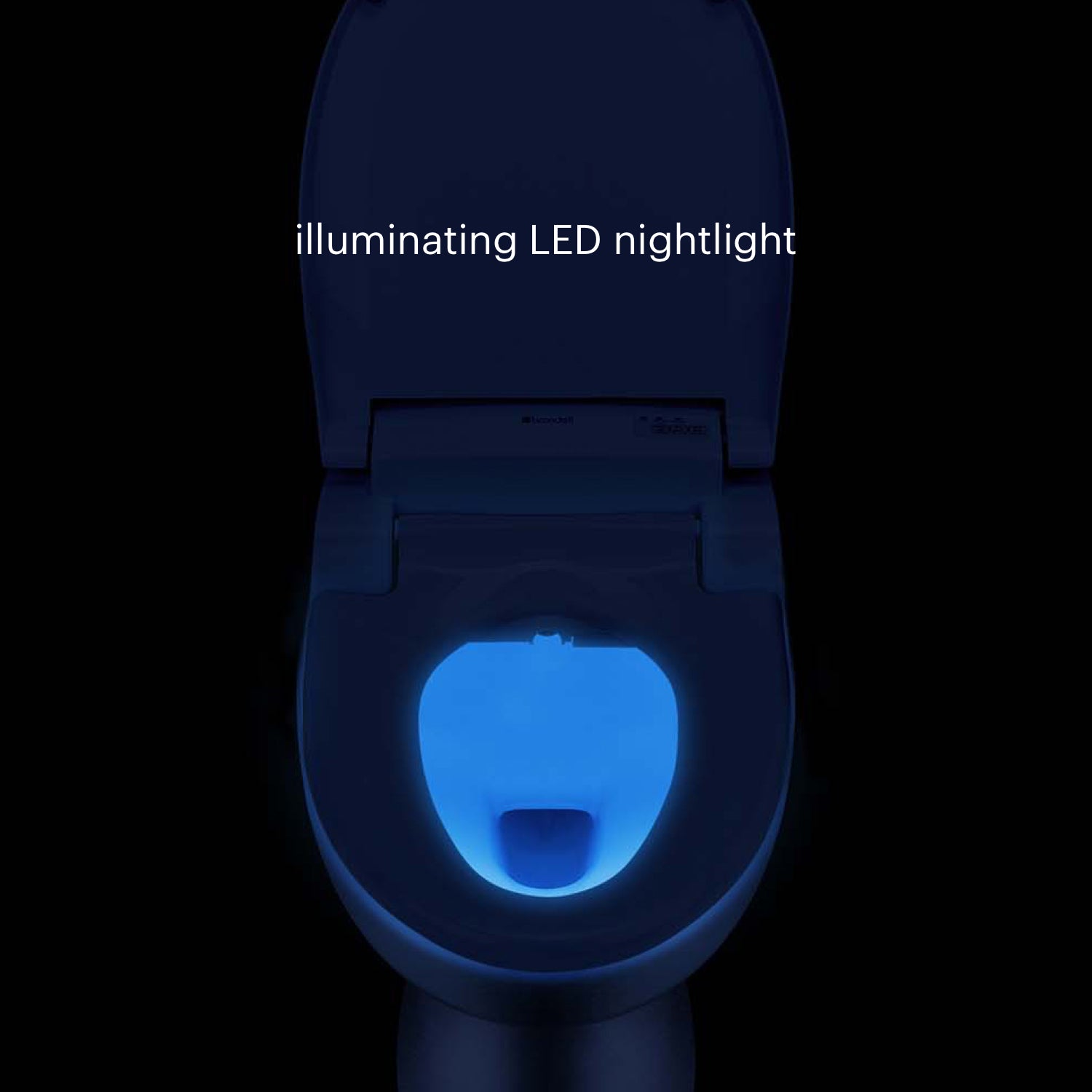 Brondell Swash BL97 Advanced Bidet Toilet Seat Night Light