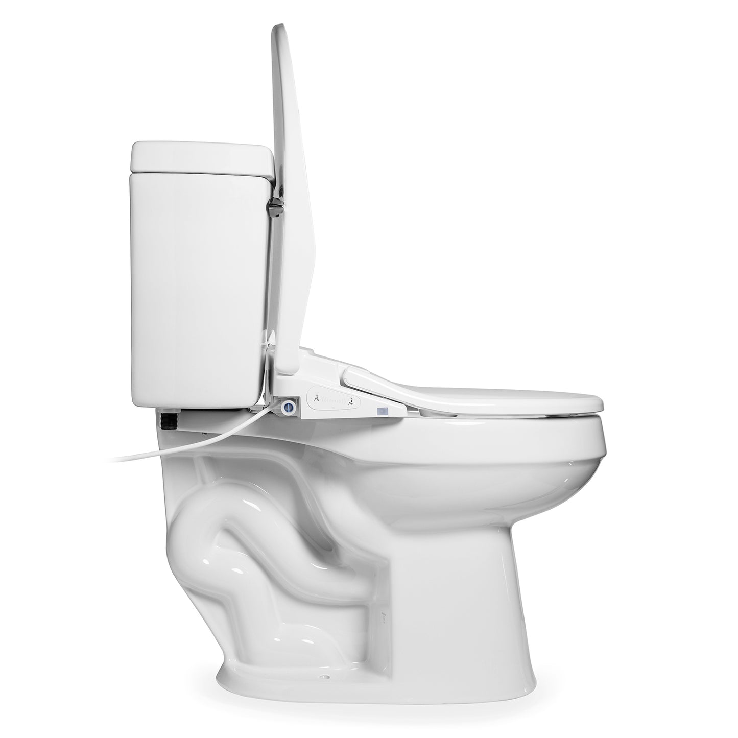 Brondell Elongated Swash Eco Thinline T66 Electronic Luxury Bidet Toilet Seat
