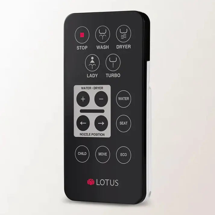 Lotus ATS-500R Electric Bidet Heated Toilet Seat With Remote Control