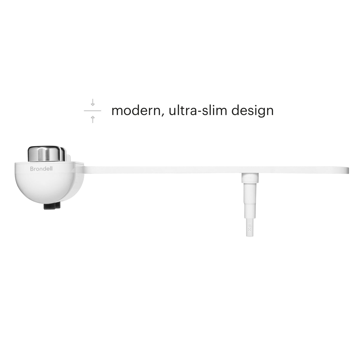 Brondell SimpleSpa Eco Advanced Bidet Attachment with Single Nozzle