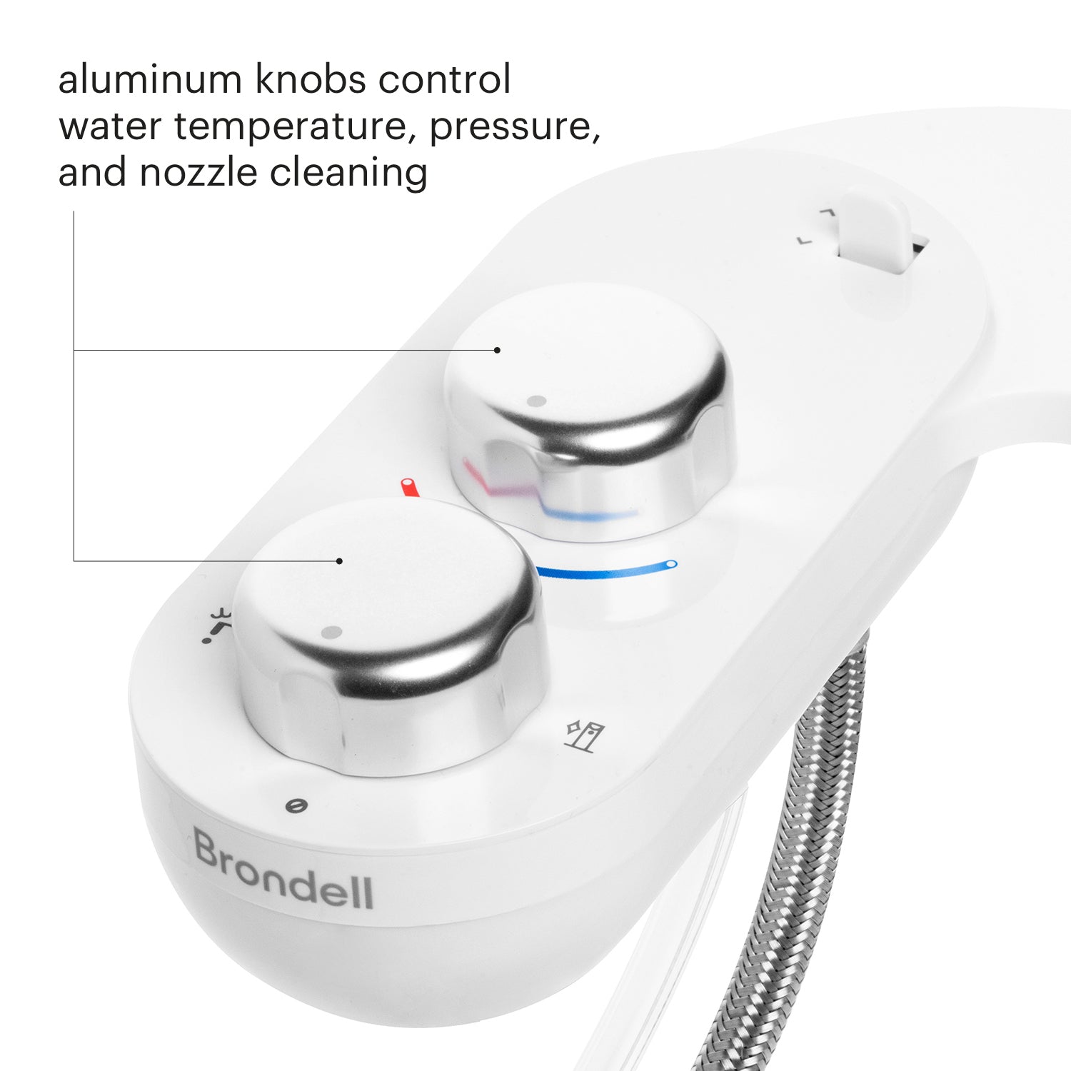 Brondell SimpleSpa Eco Advanced Bidet Attachment with Single Nozzle