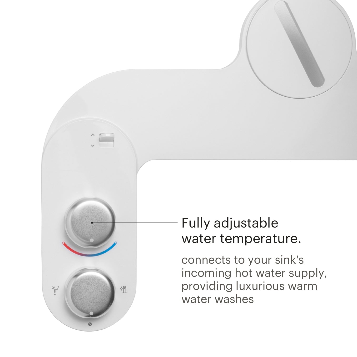 Brondell SimpleSpa Eco Advanced Bidet Attachment with Single Nozzle