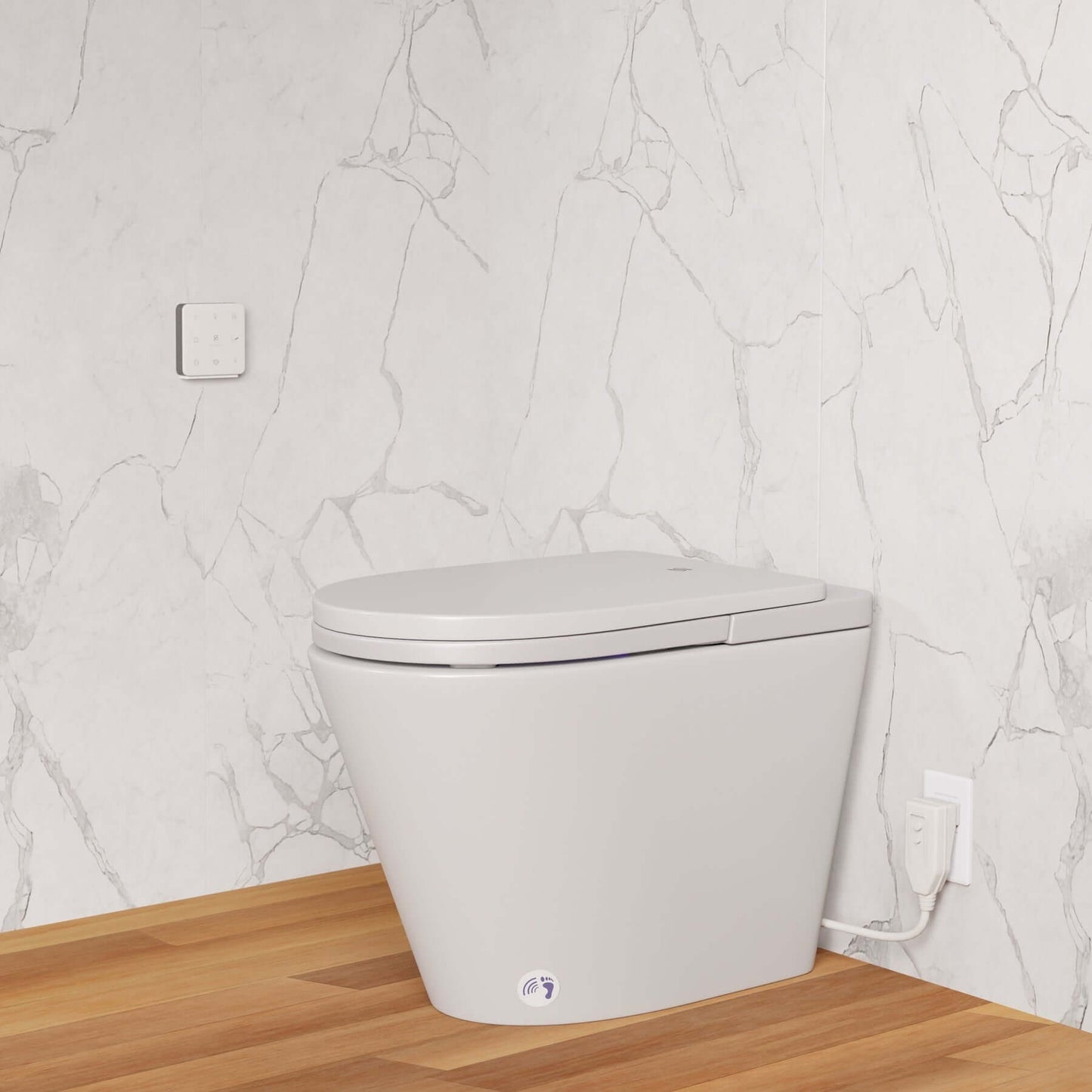 Trone STCL Smart Electric Bidet Toilet With Toe Touch