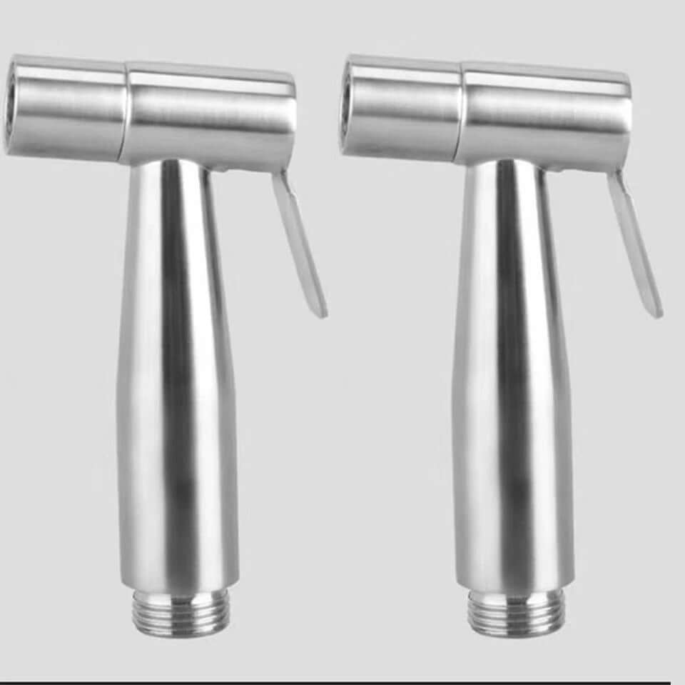 Stainless Steel Handheld Bidet Sprayer for Toilet and Bathroom Cleaning
