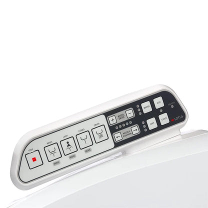 Lotus ATS-500 Electric Bidet Toilet Seat with Heated Seat & Dryer (Elongated)