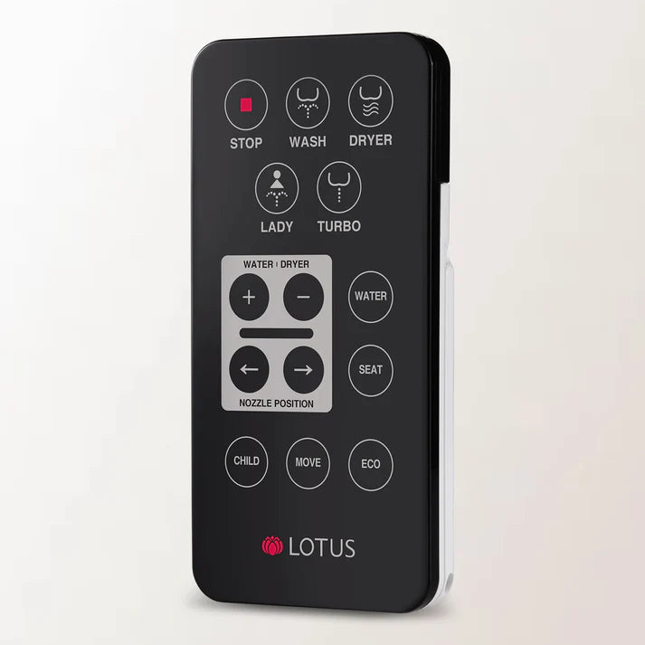 Lotus ATS-500R Electric Bidet Toilet Seat Remote control
