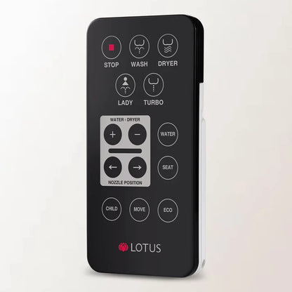 Lotus ATS-500R Electric Bidet Toilet Seat Remote control